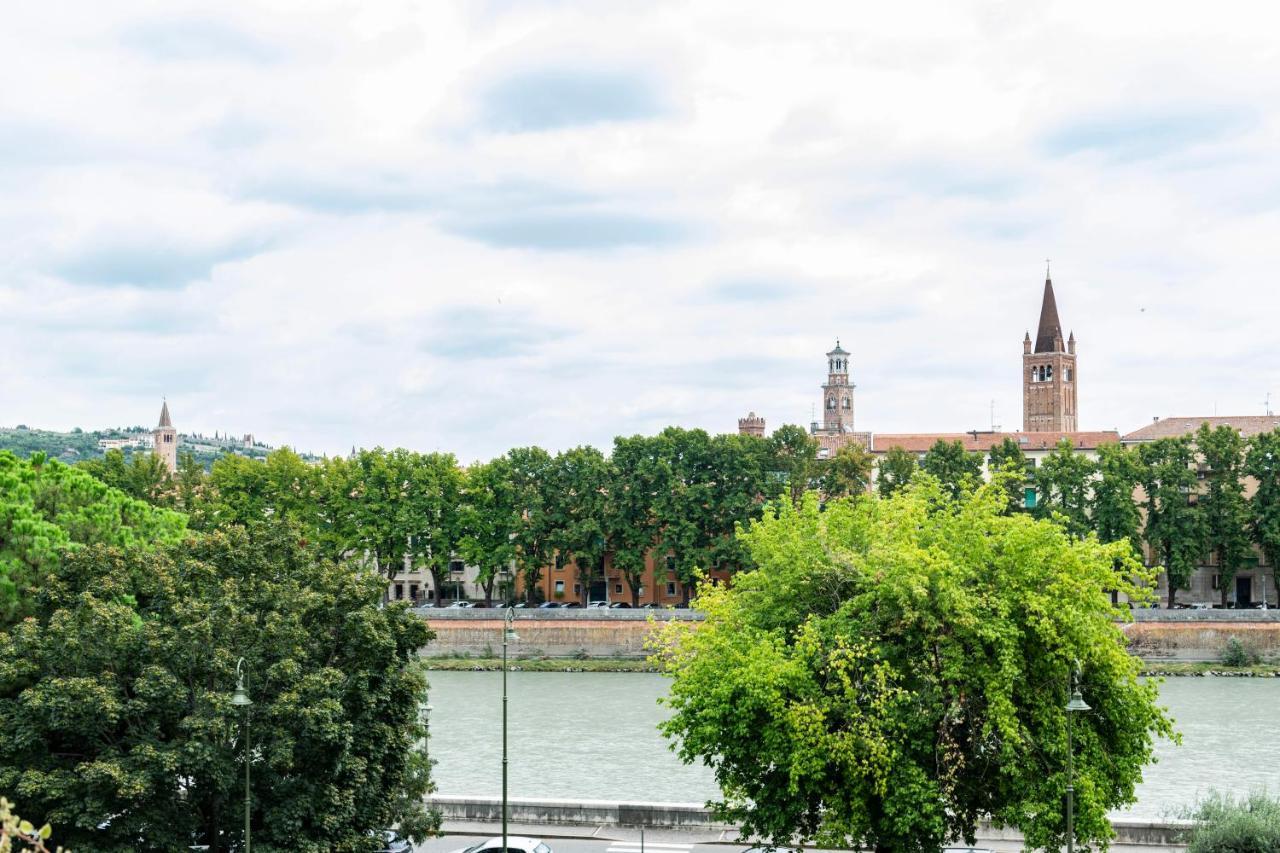 Riverview Luxury Flat Verona Exteriör bild